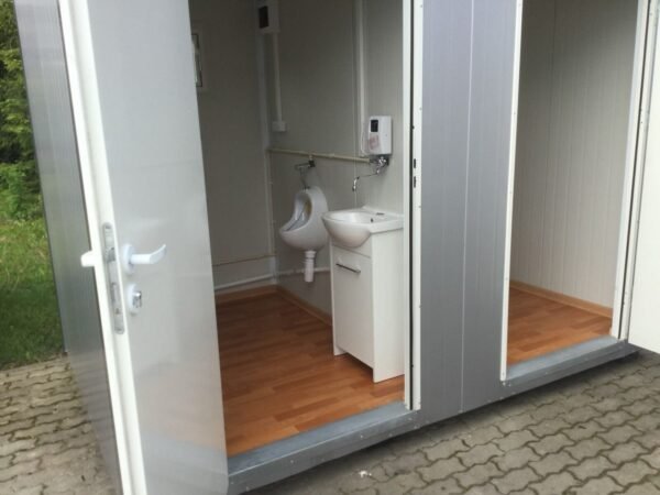 Conteneur sanitaire conteneur de toilette toilette double cabine conteneur de toilette NOUVEAU