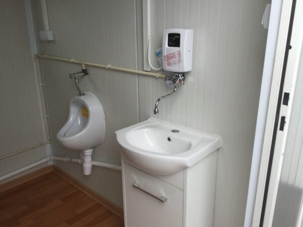 Conteneur sanitaire conteneur de toilette toilette double cabine conteneur de toilette NOUVEAU – Image 7