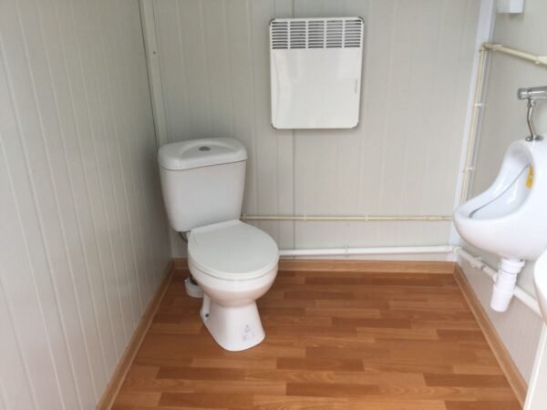 Conteneur sanitaire conteneur de toilette toilette double cabine conteneur de toilette NOUVEAU – Image 6