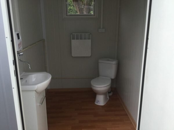 Conteneur sanitaire conteneur de toilette toilette double cabine conteneur de toilette NOUVEAU – Image 4