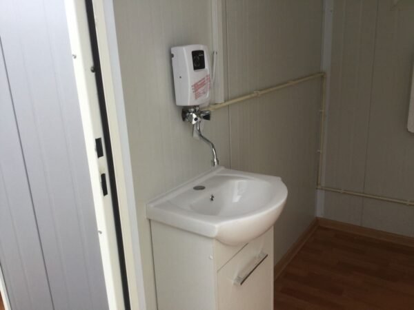 Conteneur sanitaire conteneur de toilette toilette double cabine conteneur de toilette NOUVEAU – Image 3