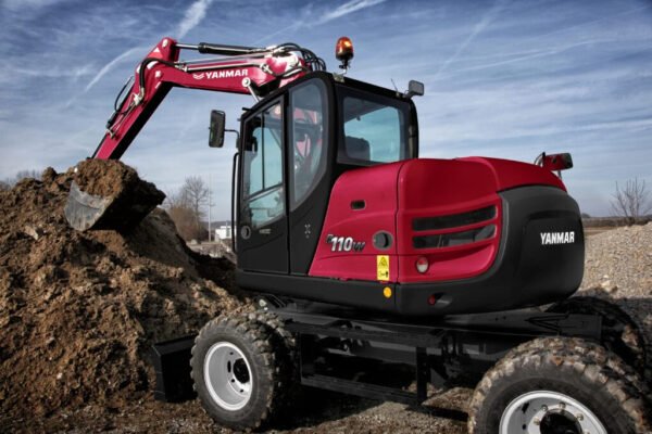 Pelle sur pneus Yanmar B110W 2022 – Image 9