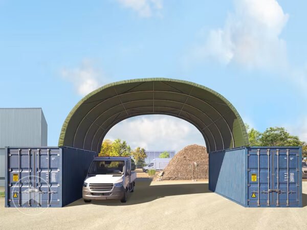 Abri sur container démontable 8×6 – Image 4