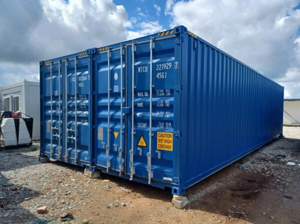 Conteneur 2×40 HC ONE WAY STORAGE HALL (60m²)