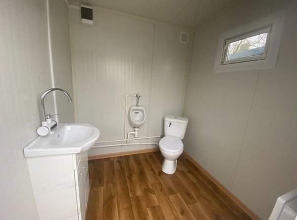 Conteneur Sanitaire WC Box avec Cabine Double – Image 7