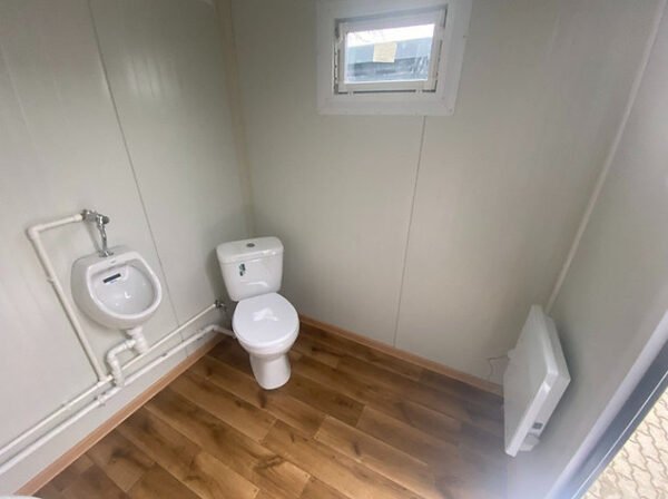 Conteneur Sanitaire WC Box avec Cabine Double – Image 12