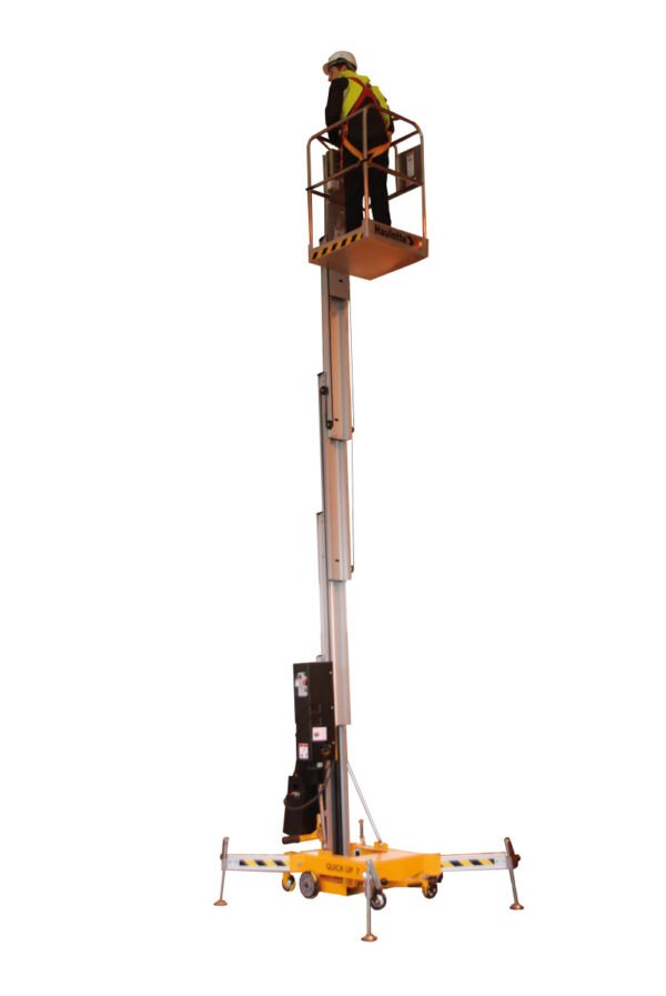 Ascenseur de personnes Haulotte "Quick Up 7" - capacité de charge 159 kg, hauteur de travail 7 m