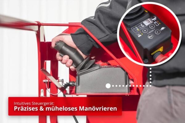 Nacelle à ciseaux électrique PREMIUM (intérieur/extérieur) - jusqu'à 12 m de hauteur COMPARTEC – Image 13